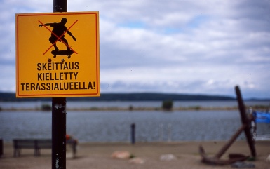 No Skating – Lahti Harbor IV